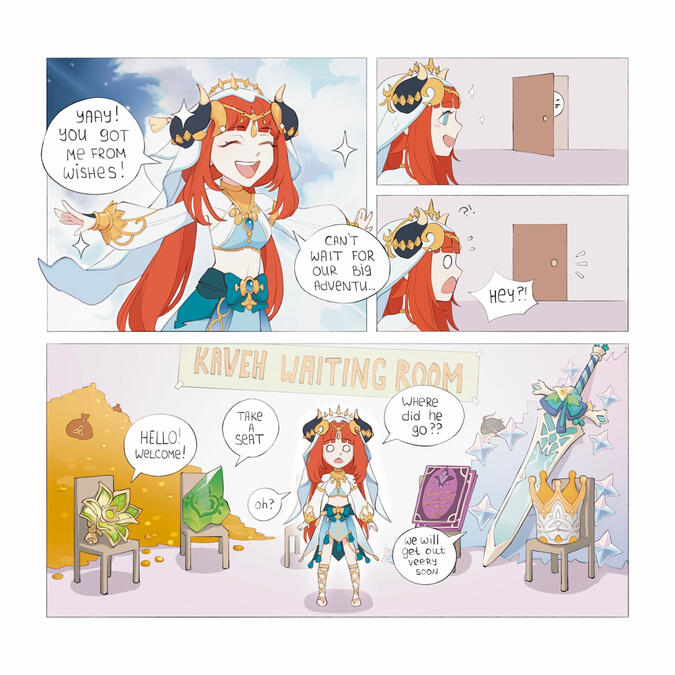 Comic of Navia (Genshin Impact)