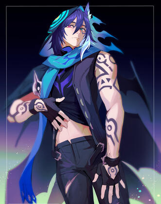 Ororon (Genshin Impact fan-art)