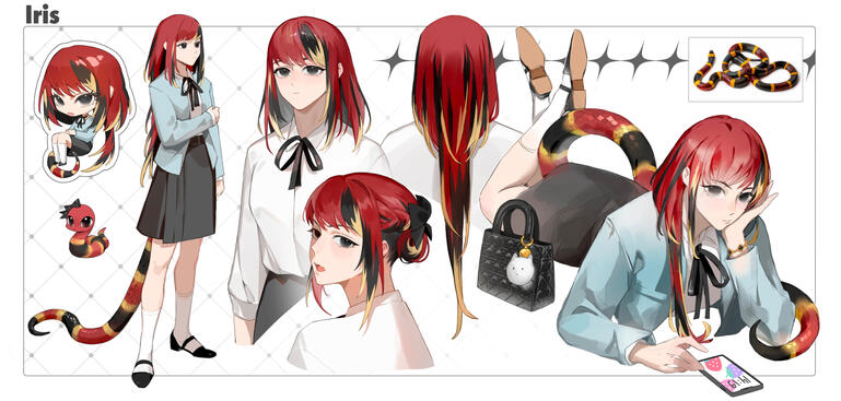 Character Sheet of Iris